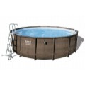 Bazén Power Steel Rattan 4,88 x 1,22 m - 56666
