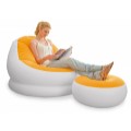 Nafukovacie kreslo CAFE CHAISE 104 × 109 × 71 cm - 68572