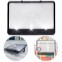 Čítacia lupa s LED osvetlením PAGE BRIGHT 18 x 14 cm, 3x