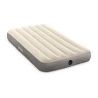 Intex Nafukovacia posteľ Air Bed Single-High Twin