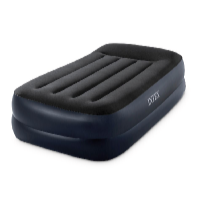 Intex Nafukovacia posteľ Air Bed Pillow Rest Raised Twin so vstavaným kompresorom