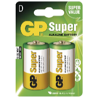 GP Batteries Alkalická batéria GP Super LR20 D 2 ks
