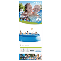 Intex Bazén EASY SET 4,57 x 1,22 m set vrátane príslušenstva