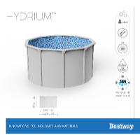 Bestway Bazén Hydrium 3,6 x 1,2 m set vrátane príslušenstva