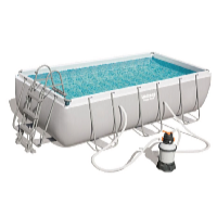 Bestway Bazén Power Steel 4,04 x 2,01 x 1 m set vrátane príslušenstva B