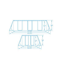 Bestway Bazén Power Steel 4,12 x 2,01 x 1,22 m set vrátane príslušenstva B
