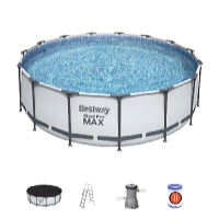 Bestway Bazén Steel Pro Max 4,57 x 1,22 m set vrátane príslušenstva
