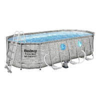 Bestway Bazén Power Steel Stacked Stone Swim Vista 5,49 x 2,74 x 1,22 m set vrátane príslušenstva