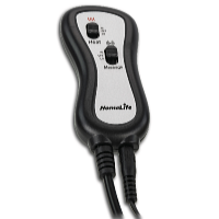 HomeLife Elektrická vyhrievaná papuča s relaxačnou masážou SM7446