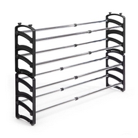 HomeLife Teleskopický stohovateľný botník