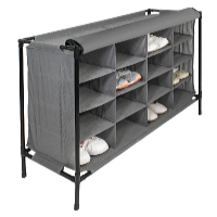 HomeLife Textilný botník 82 x 63 x 35 cm