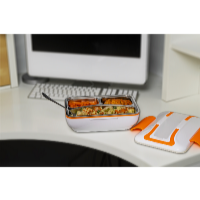 De Gusto Ohrievací box na jedlo WARMY 12V/230V oranžová