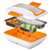 De Gusto Ohrievací box na jedlo WARMY 12V/230V oranžová