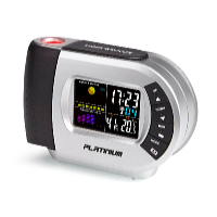 Platinium Budík s meteostanicou a projekciou RS5012LBTC