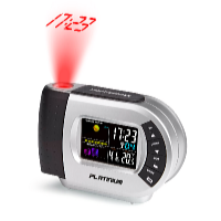 Platinium Budík s meteostanicou a projekciou RS5012LBTC