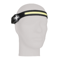 Platinium Dobíjacia čelovka s LED pásikom 2v1 SL202