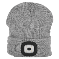 STREND PRO Čiapka s LED čelovkou Albacore, sivá