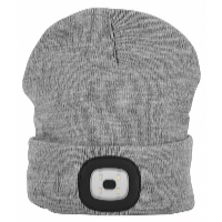 STREND PRO Čiapka s LED čelovkou Albacore kid, sivá