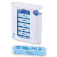 HomeLife Týždenný dávkovač liekov