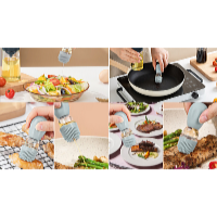 De Gusto Dávkovač oleja so silikónovým dávkovačom 2v1