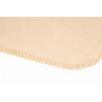 HomeLife Fleecová deka 130x160 cm béžová