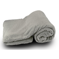 HomeLife Deka mikroflanel 130 x 180 cm sivá
