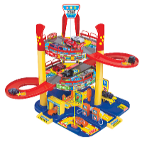 Kids World Garáž 3 poschodia Car Zone
