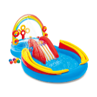 Intex Hracie centrum Rainbow Ring 297 x 193 x 135 cm