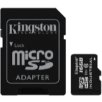 Kingston Pamäťová karta microSDHC 16GB UHS-I U1 SDCS/16GB Canvas Select