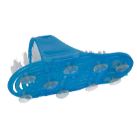 HomeLife Pedikúrna kefa 2v1 modrá