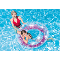 Intex Nafukovací kruh Sparkling Glitter 119 cm ružová