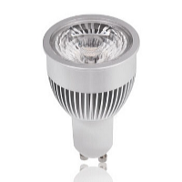 Platinium LED bodová žiarovka GU10, 5W, teplá biela