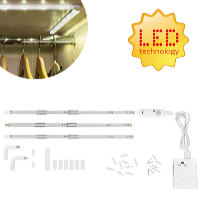 Platinium Bezdrôtová LED lišta s detektorom pohybu 90 cm MY-84053