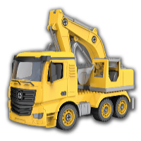 Kids World Logická stavebnica LOGIS AUTO bager