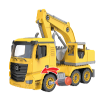 Kids World Logická stavebnica LOGIS AUTO bager