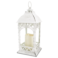 HomeLife LED lampáš dekoračný, biela ZK6119