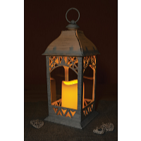 HomeLife LED lampáš dekoračný, biela ZK6119