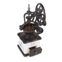 De Gusto Porcelánový mlynček na kávu ARABICA