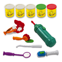 Kids World Plastelína zubár s vŕtačkou