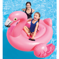 Intex Nafukovací plameniak s úchytmi 147 x 140 x 94 cm