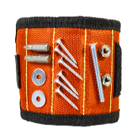 Profi Tools Magnetický náramok pre kutilov, 32 x 9 cm, oranžový