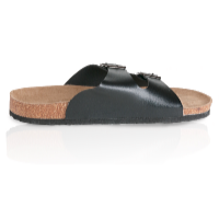 Fit Walk Pánske korkové papuče čierna 41