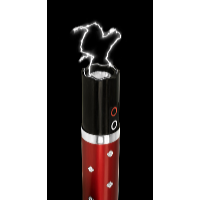 Platinium Dámsky paralyzátor s LED svetlom ANGELA M-500 červený