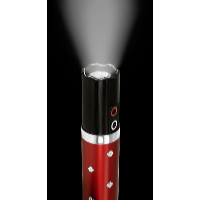 Platinium Dámsky paralyzátor s LED svetlom ANGELA M-500 červený