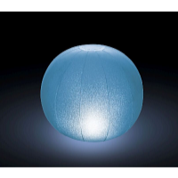 Intex Plávajúca nafukovacia lopta s LED osvtlením 23 cm