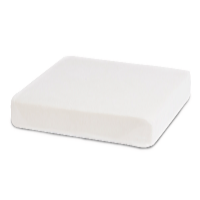 HomeLife Náhradná obliečka na zvyšujúci podsedák ORTHEO biela