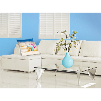 HomeLife LED svietiaca obliečka na vankúš Pláž 40 x 40 cm