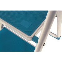 Profi Tools Schodíky do domácnosti PROFI 3x1 priečky, modré JZ919-3B