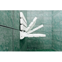 HomeLife Sedačka do sprchy 32 x 32 cm