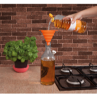 De Gusto Silikónový skladací lievik 9 cm